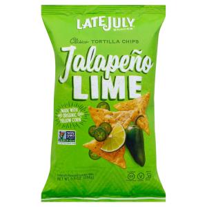 Late July - Jalpeno Lime Tortilla Chips