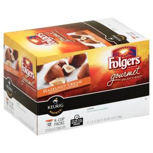 Folgers - K Cup Hazelnut Cream Coffee