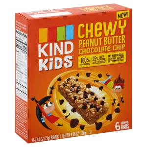 Kind - Chocolate Chip Pnut Btr Kids Bars