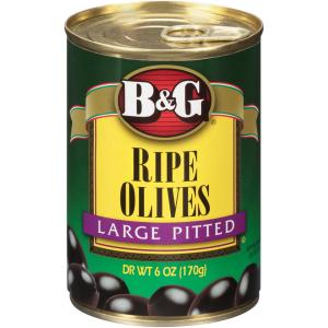 b&g - Large Pitted Ripe Olives