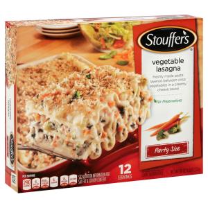 stouffer's - Lasagna Vegetable rb Fsr