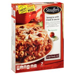 stouffer's - Lasagna W Meat Family Recipe