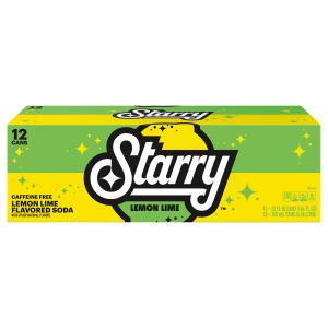 Starry - Lemon Lime Soda 122l12ct