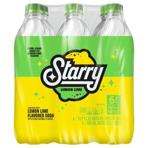 Starry - Lemon Lime Soda 6ct