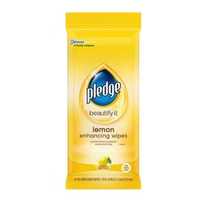 Pledge - Lemon Wipes