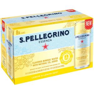 San Pellegrino - Lemon Zest 8pk Cans