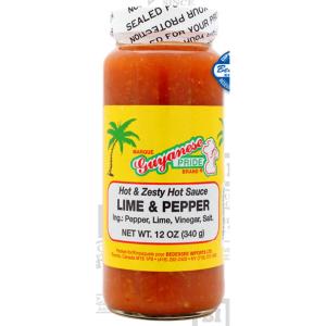 Guyanese Pride - Lime Pepper Hot Zesty Sauc