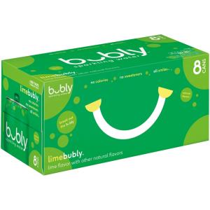 Bubly - Lime Sparkling Water 8pk