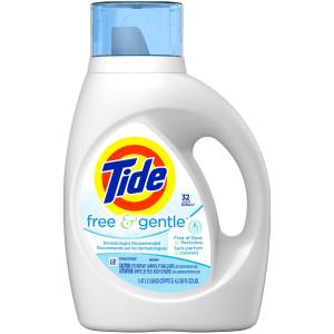 Tide - Liquid Detergent 322ds Free
