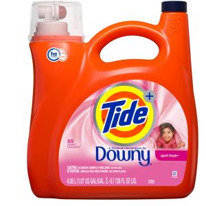 Tide - Liquid Detergent he W Downy April Fresh
