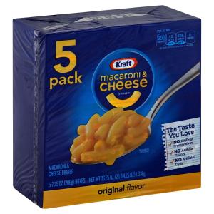 Kraft - Macaroni Cheese 5 Pack