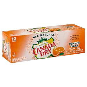 Canada Dry - Mandarin Orange Selzter 12pk