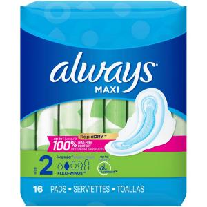 Always - Maxi Size 2 Flexi Wings Pads