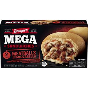Banquet - Meatball Mozz Mega Sandwich