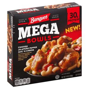 Banquet - Mega Bowl Chicken Jalapeno Mac Cheese