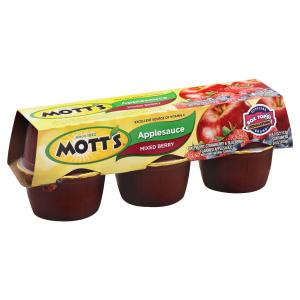 mott's - Mixed Berry Apple Sauce 6pk