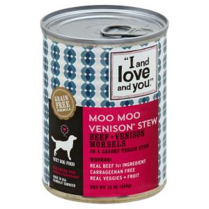 I and Love and You - Moo Moo Venison Stew Can