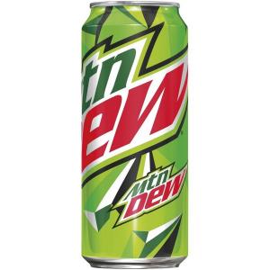 Mountain Dew - Mtn Dew Soda Can