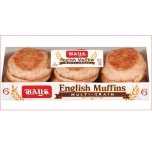 Bays - Multigrain English Muffin 6ct