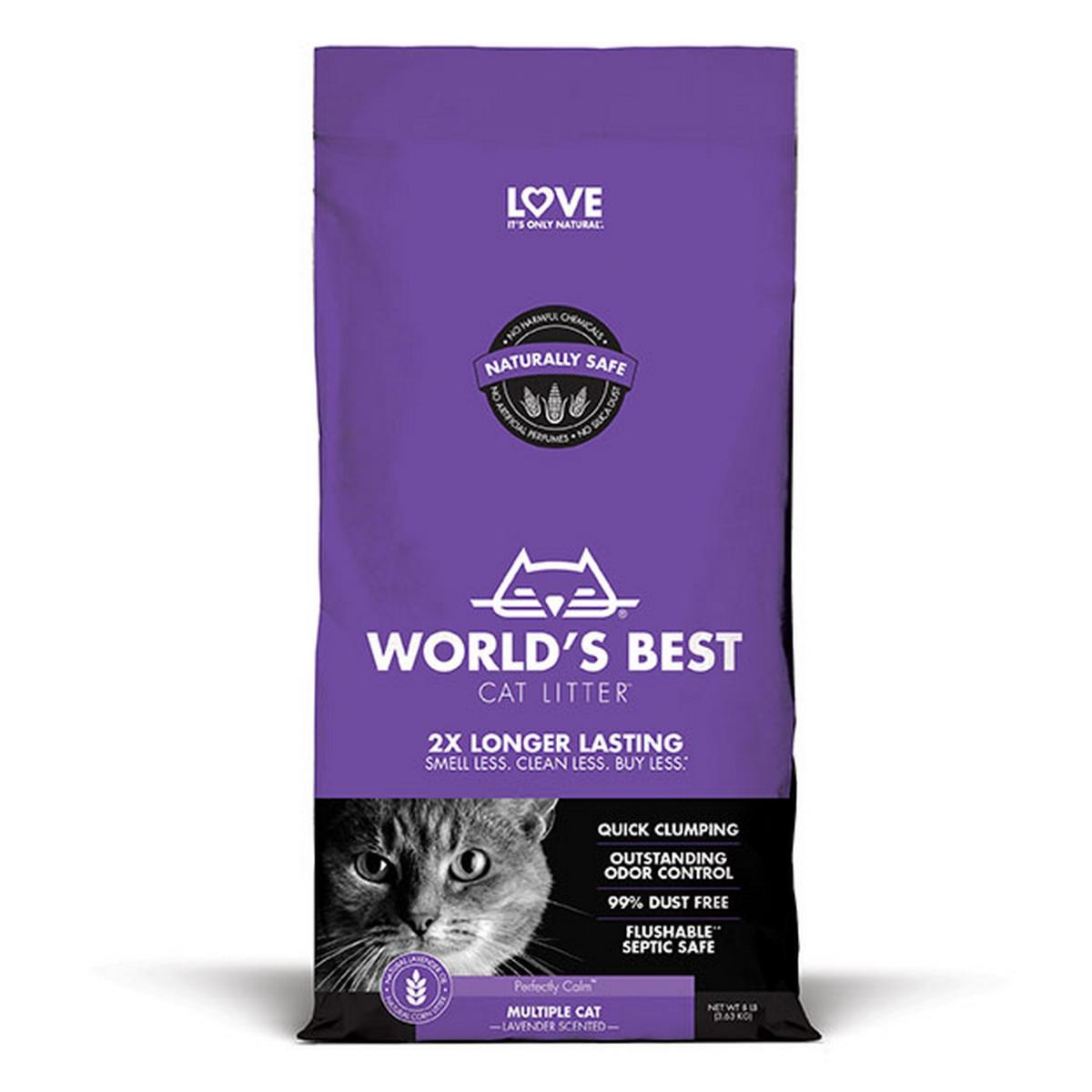 MULTIPLE CAT LAVENDER SCENTED CAT LITTER