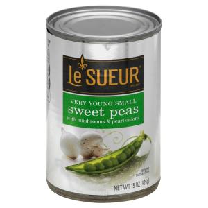 Le Sueur - Mushroom Onion Peas