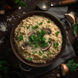 Mushroom Risotto – Urban Meadow