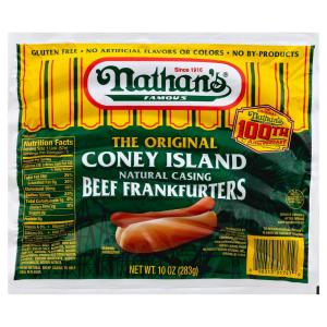 nathan's - Nat Casg Beef Franks