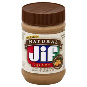 Jif - Natural Creamy Peanut Butter