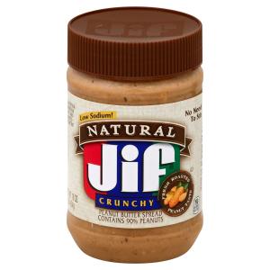 Jif - Natural Crunchy Peanut Butter