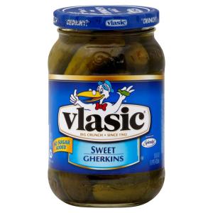 Vlasic - no Salt Added Sweet Gherkins Pickles