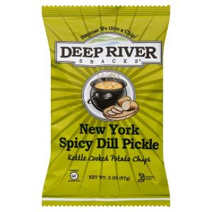 Deep River - ny Spicy Dill Pickle Chips