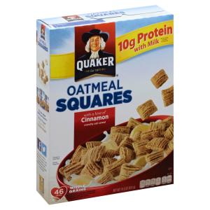 Quaker - Oatmeal sq Cinnamon Cereal