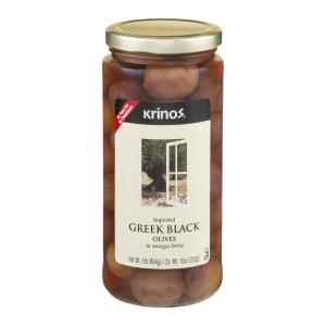 Store Prepared - Olives Black Greek Krinos