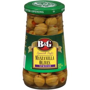 b&g - Olives Stuffed Throwmanzanilla