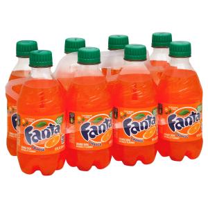 Fanta - Orange Soda 8pk