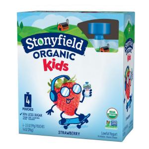 Stonyfield - Organic Low Fat Kids Strawberry Yogurt
