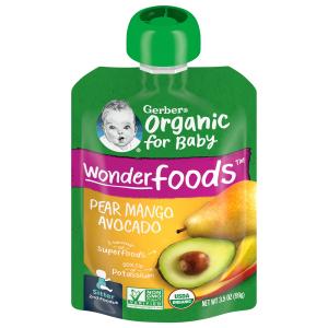 Gerber - Organic Pear Mango Avoc Pouch