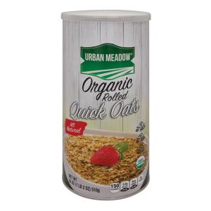 Urban Meadow Green - Organic Quick Oatmeal