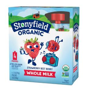 Stonyfield - Organic Strawberry Beet Berry Whole Milk