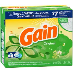 Gain - Original Pwdr Detergent 40ld