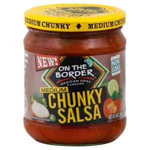 on the Border - Chuncky Med Salsa
