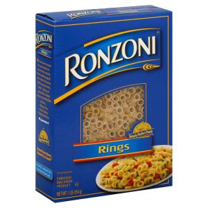 Ronzoni - Pasta Rings