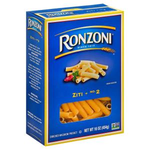 Ronzoni - Pasta Ziti