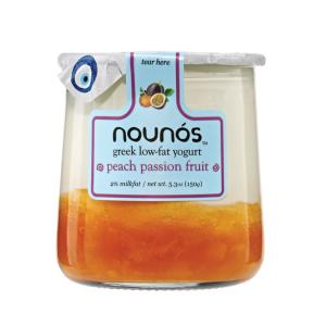 Nounos - Peach Passion Greek Yogurt