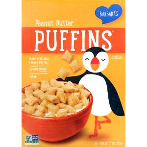 barbara's - Peanut Butter Puffins Breakfast Cereal