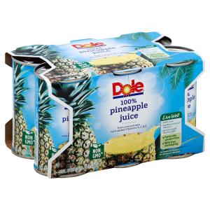 Dole - Pineapple Juice 6pk