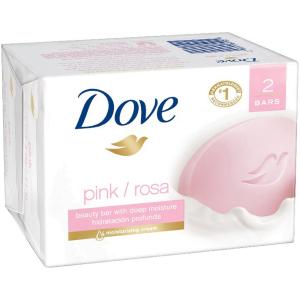 Dove - Pink Bath Soap Bar 2pk
