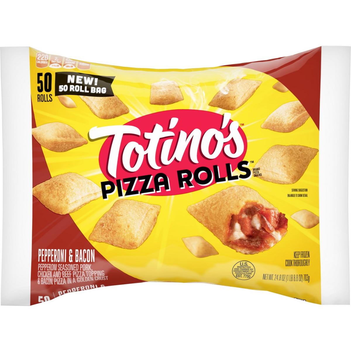 PIZZA ROLLS PEPPERONI BACON
