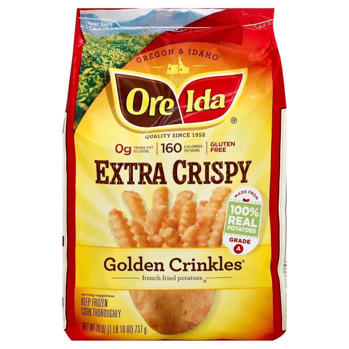 POTATOES EXTRA CRISPY CRINKLE