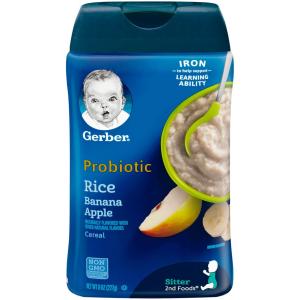 Gerber - Probiotic Cereal Rice Ban Apl